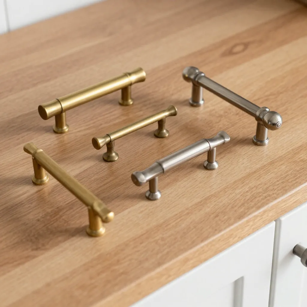 Detail view of hardware craftsmanship